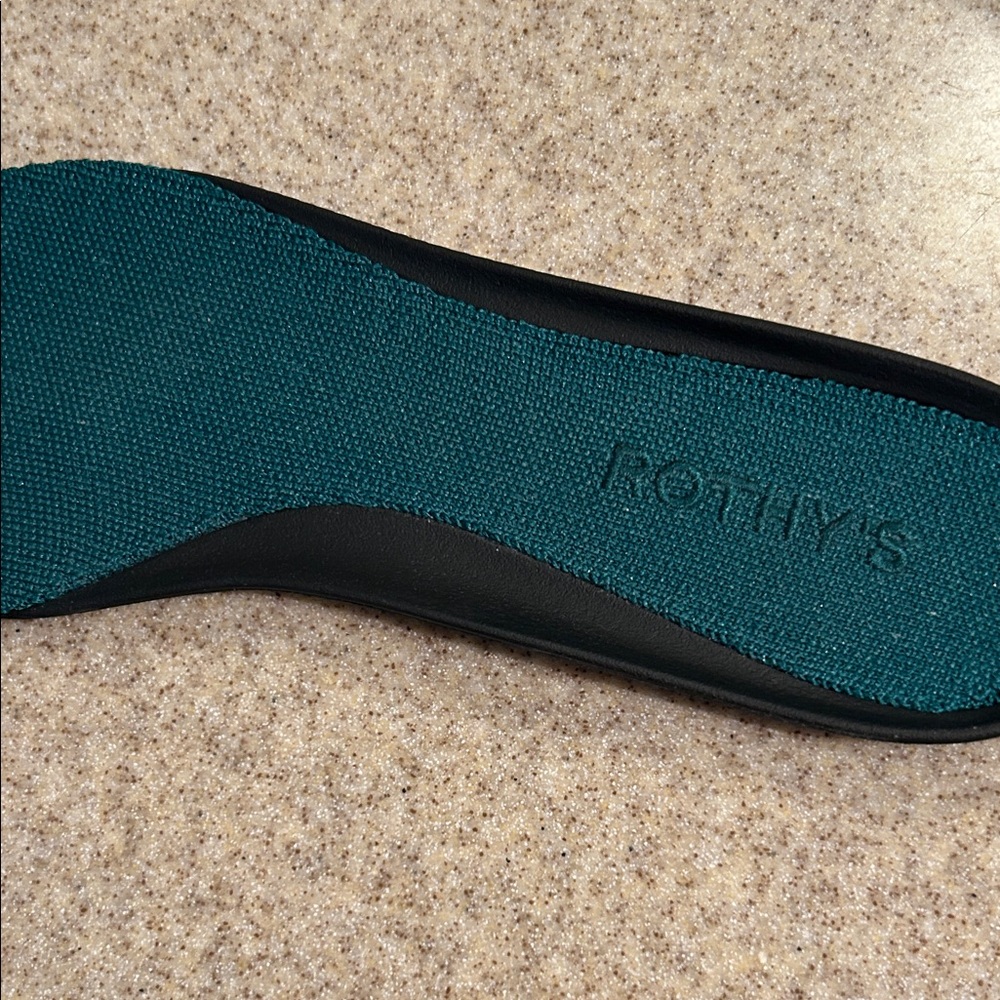 Rothy's Deep Green The Point II Flats - Picture 5 of 6